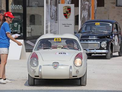 Benedetta Gnutti e Stefania Gnutti, FIAT ABARTH 750 ZAGATO